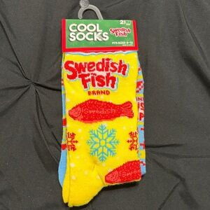 Swedish Fish Socks